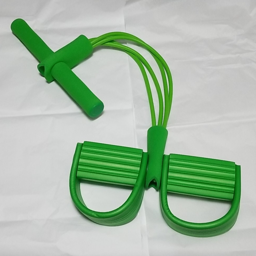 Arm workout - resistance rope